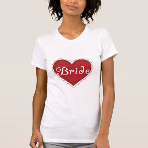 Red Heart Bride T-Shirt