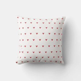 red heart cushion