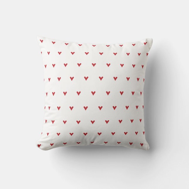 red heart cushion (Front)
