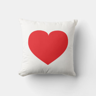 Red heart  cushion