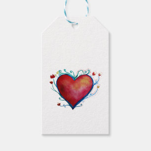 Red Heart Custom Gift Tags