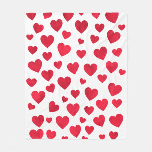 Red Heart Fleece Blanket