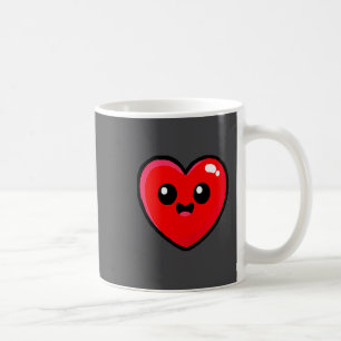 Red Heart Funny Cute Design For Men Women Husband  Coffee Mug