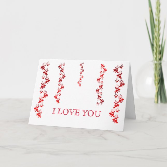 Red Heart Holiday Card (Front)