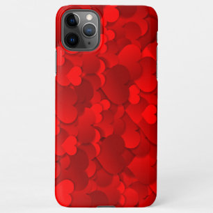 Red heart iPhone 11Pro max case