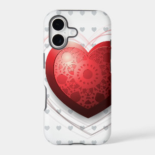 Red heart, iPhone case