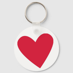 Red Heart Keychain