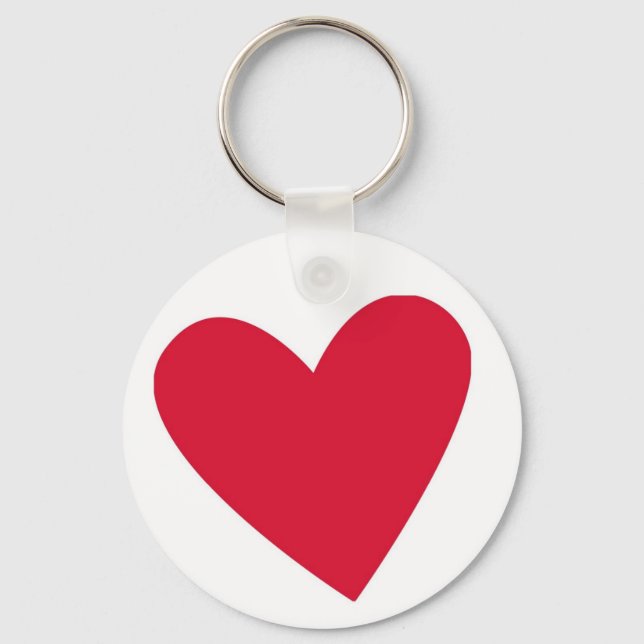 Red Heart Keychain (Front)