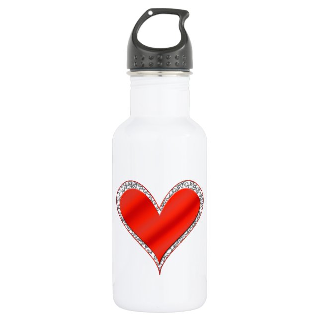 Red Heart Liberty 532 Ml Water Bottle (Front)