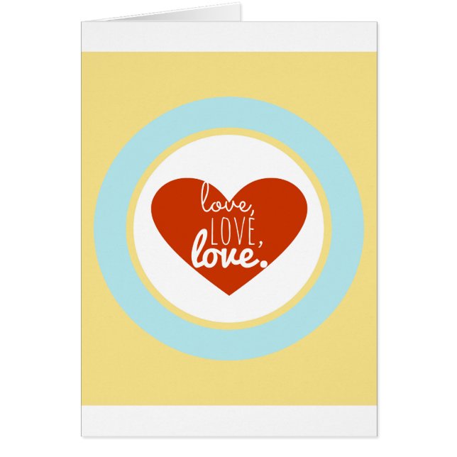 Red Heart Love Customisable (Front)