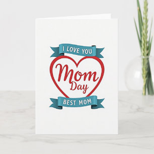 Red Heart Love Note Card