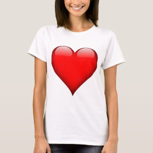Red Heart Love T-Shirt