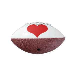 Red Heart Mini Football American Football
