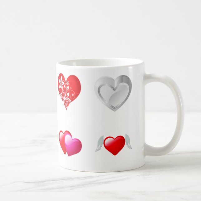 Red Heart Mug (Right)