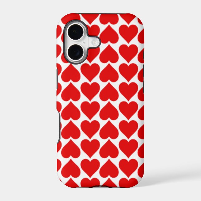 RED HEART PATTERN (Back)