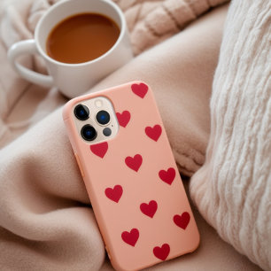 Red Heart phone iPhone 14 Case