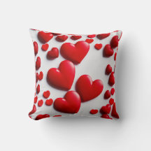 Red Heart Pillow 