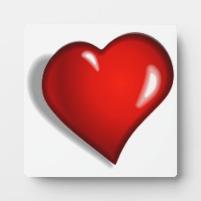 RED HEART PLAQUE (Front)