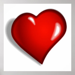 RED HEART POSTER