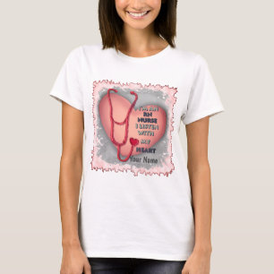 Red Heart RN Registered Nurse T-Shirt