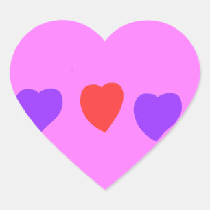 Red Heart Sticker