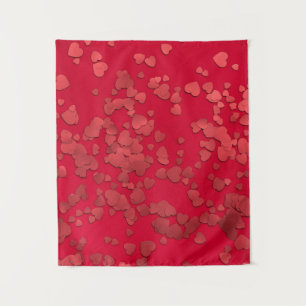 Red heart sticker digital tapestry