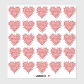 Red Heart Stickers