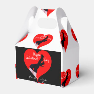 Red Heart Thigh-high Boots Valentine Thunder_Cove Favour Box