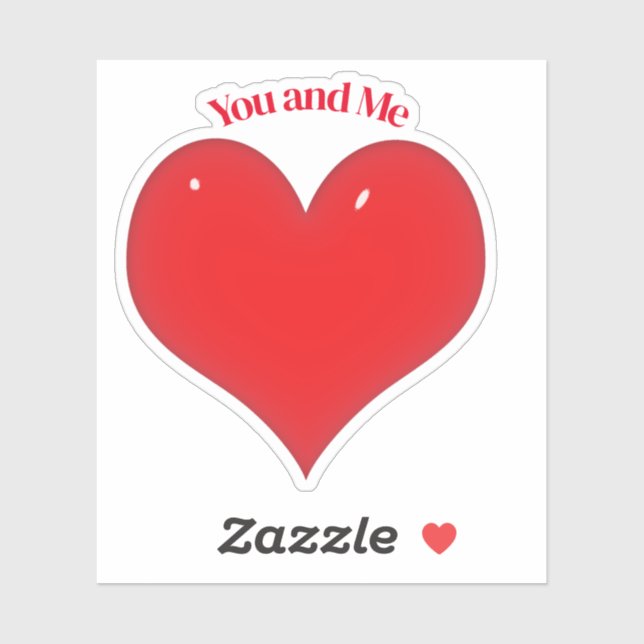 Red Heart Valentine's Day (Sheet)