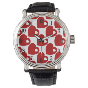 Red heart watch