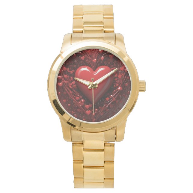 Red Heart Watch  (Front)