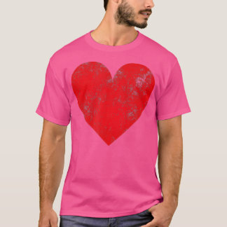 Red Heart  Women Men Kids Love Cute Valentines Day T-Shirt