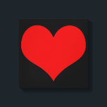Red Heart Wrapped Canvas<br><div class="desc">Red Heart Wrapped Canvas</div>