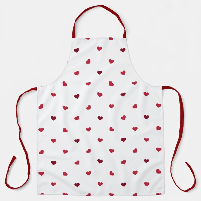 Red Hearts Apron (Front)