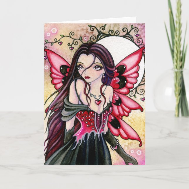 Red Hearts - blank card (Front)