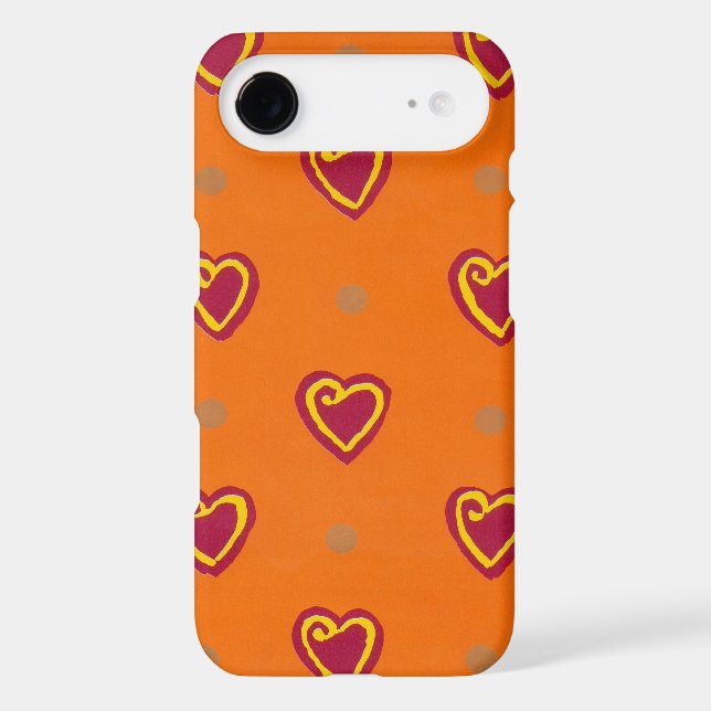Red Hearts Case-Mate Samsung Galaxy Case (Back)