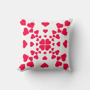 Red Hearts Cushion