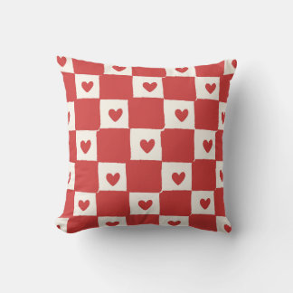Red Hearts Cushion