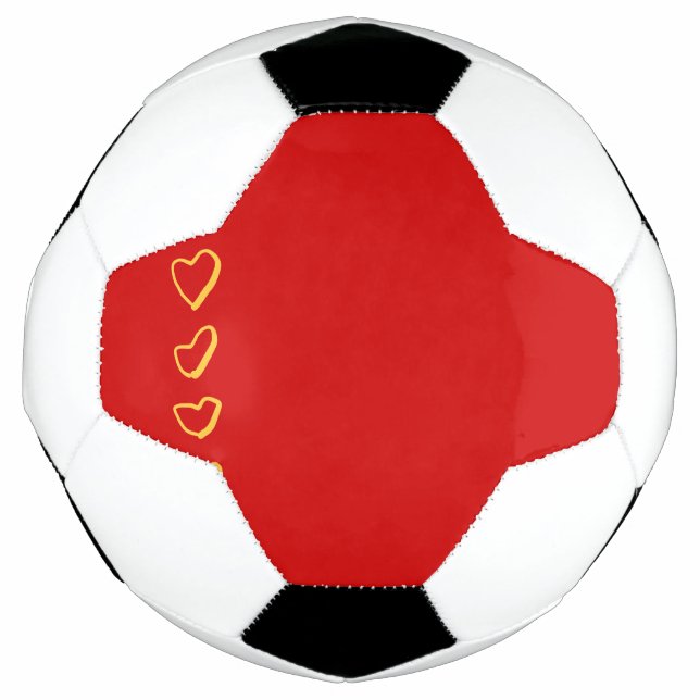Red Hearts Football (Front)
