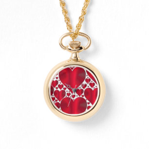 RED HEARTS FOR VALENTINE'S DAY WATCH