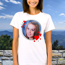 Red Hearts Framed Photo Valentine's Day