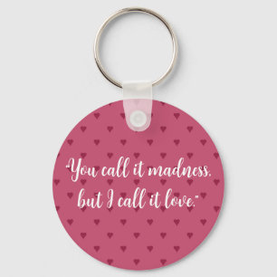 Red Hearts Keychain