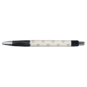 Red Hearts Pattern, Cute, Love