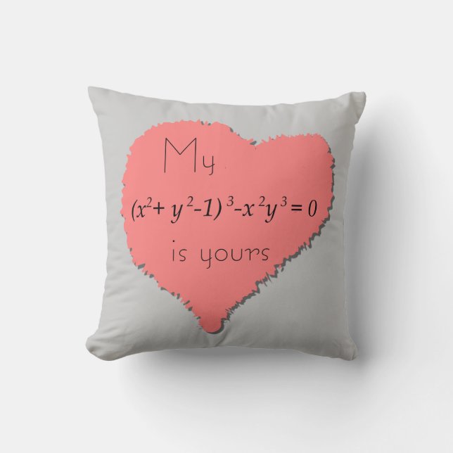 Red Hearts Pillow (Front)
