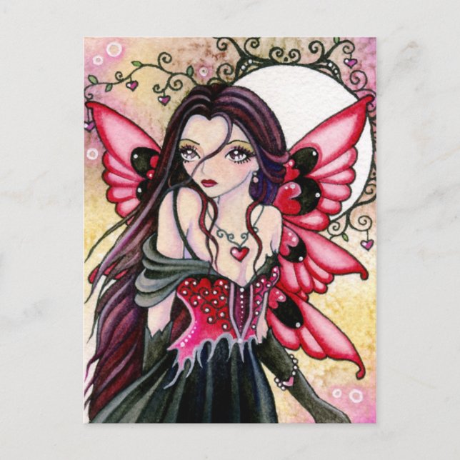 Red Hearts - Postcard (Front)