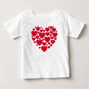 Red hearts t-shirt