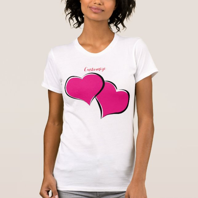 Red hearts Thunder_Cove T-Shirt (Front)