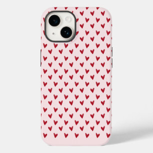Red hearts Valentine's day iPhone / iPad case