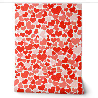 Red Hearts Wallpaper