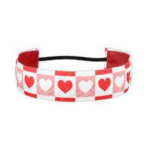 Red Hearts With Custom Coloured Background